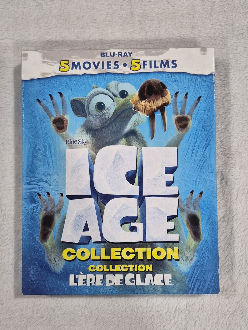 Ice Age 5-Movie Blu-ray Collection ❄️ Manny, Sid, Diego & Scrat Box Set!